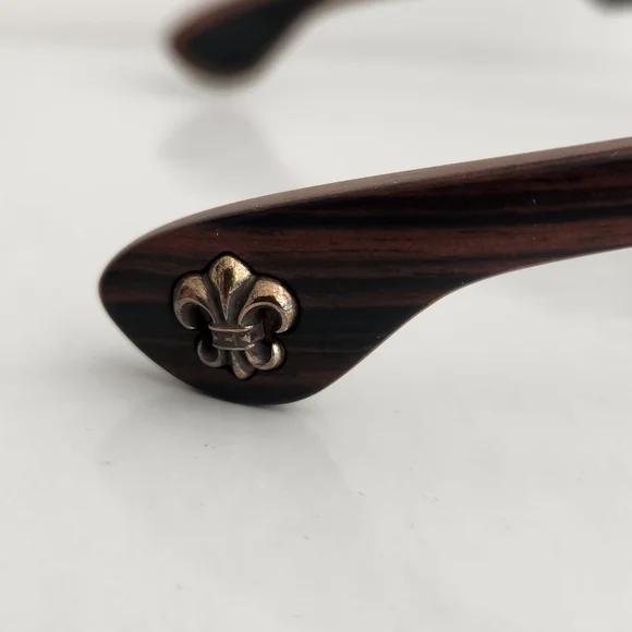 Chrome Hearts Black and Brown Sunglasses - Picture 8 of 12